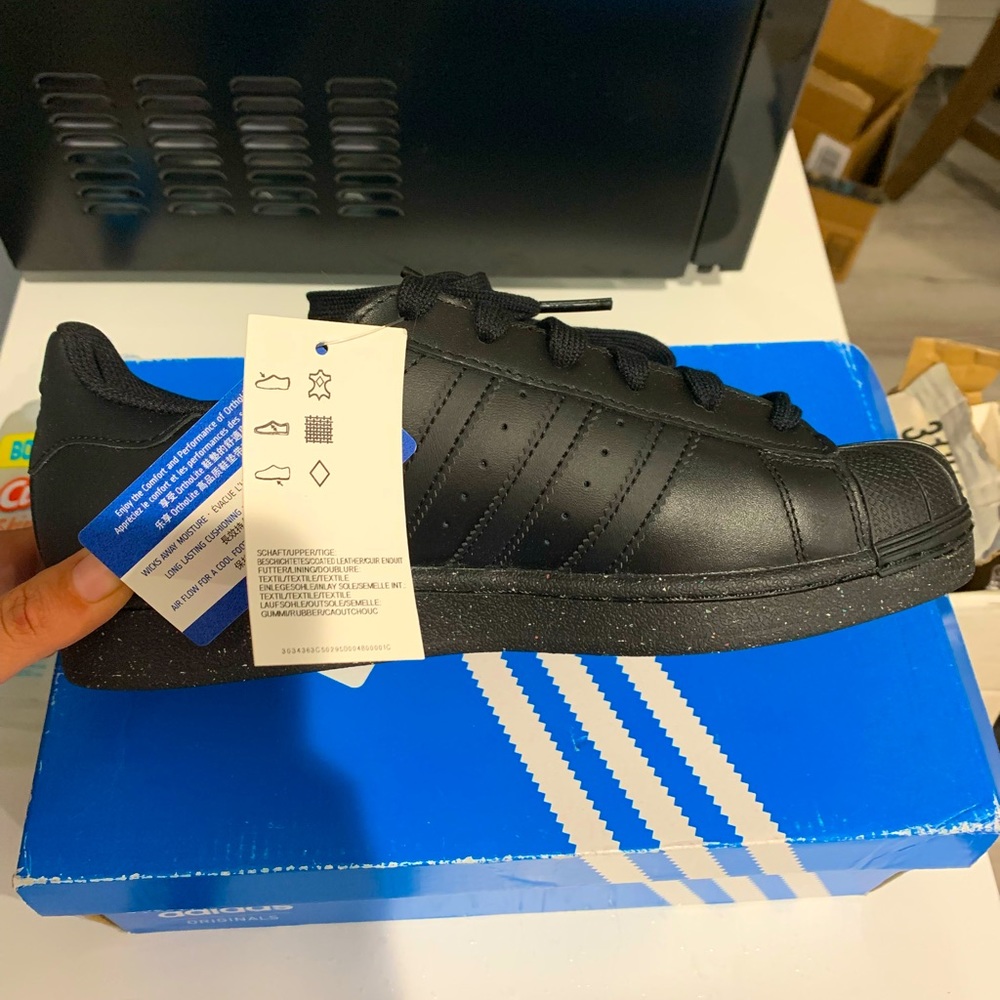 Adidas originals superstar shoe.